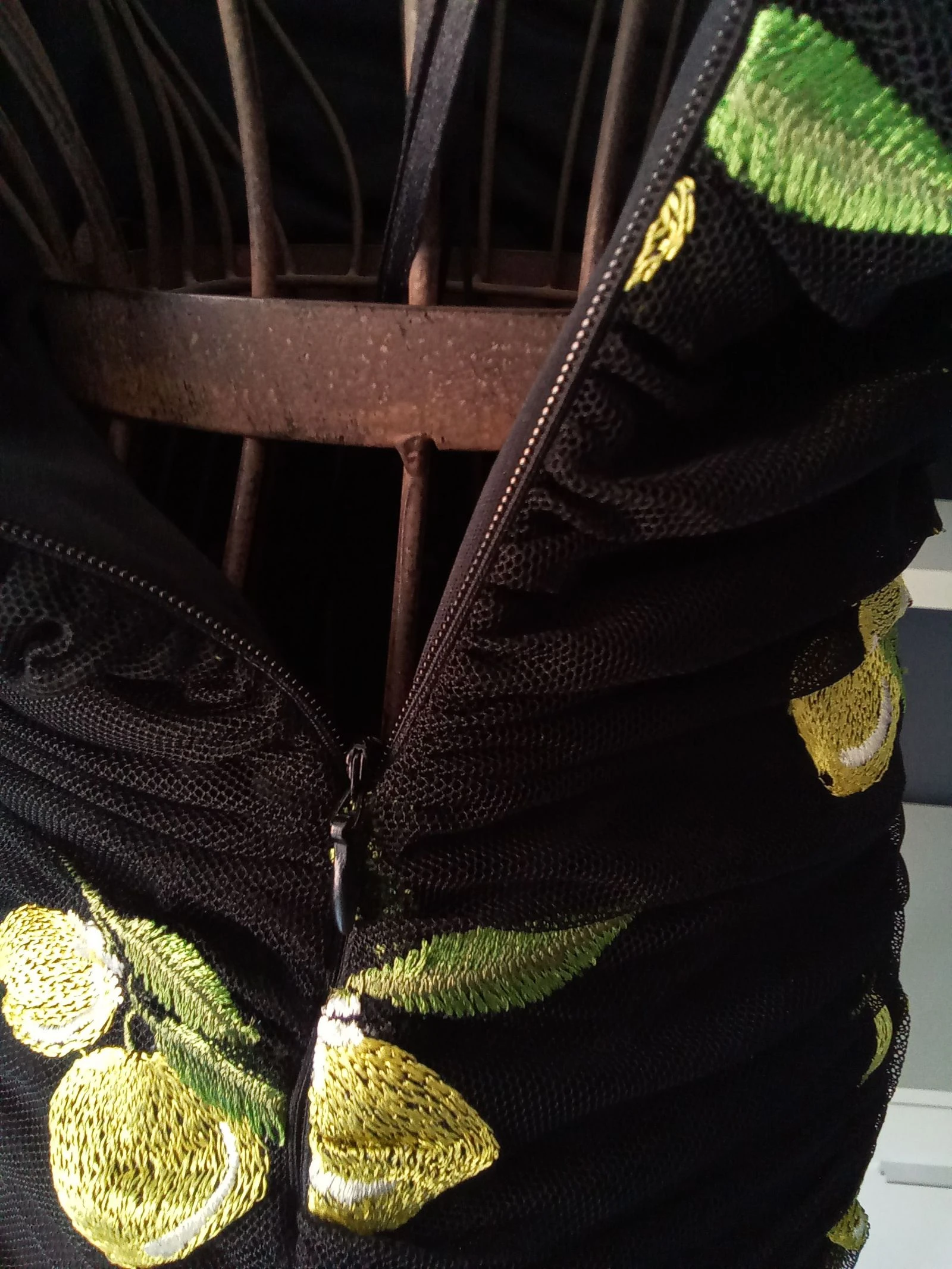 Zara summer dress embroidered with lemons – photo 10